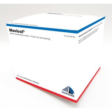 MOVICOL jauhe oraaliliuosta varten, annospussi 50 kpl