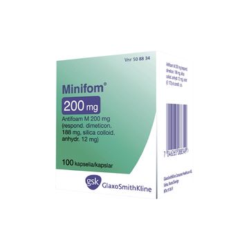 MINIFOM 200 mg kaps, pehmeä 100 kpl