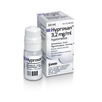 HYPROSAN 3,2 mg/ml silmätipat, liuos 10 ml