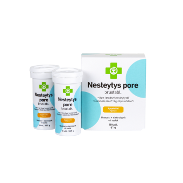 APTEEKKI Nesteytys poretabletti appelsiininmakuinen 10 kpl