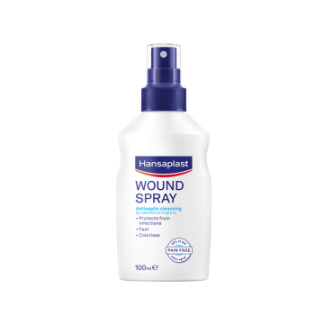 HANSAPLAST WOUND SPRAY 0.04% HAAVANPUHD.SUIHKE (ME5) 100 ML