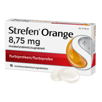 STREFEN ORANGE 8,75 mg imeskelytabl 16 fol
