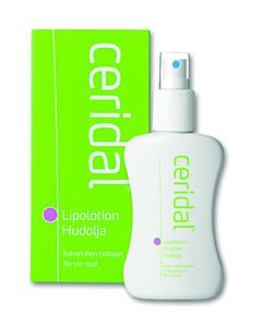 Ceridal Lipolotion  suihkepullo 100 ml