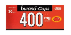 BURANA-CAPS 400 mg kaps, pehmeä 20 fol