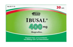 IBUSAL 400 mg tabl, kalvopääll 30 fol
