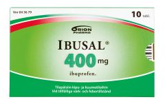 IBUSAL 400 mg tabl, kalvopääll 10 fol