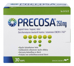 PRECOSA 250 mg kaps, kova 30 fol