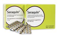 SERAQUIN 2 g tabletti koiralle täydennysrehu 60 KPL