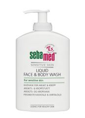 SEBAMED LIQUID FACE&BODY WASH PESUNESTE  PUMPPUPULLO 300 ML